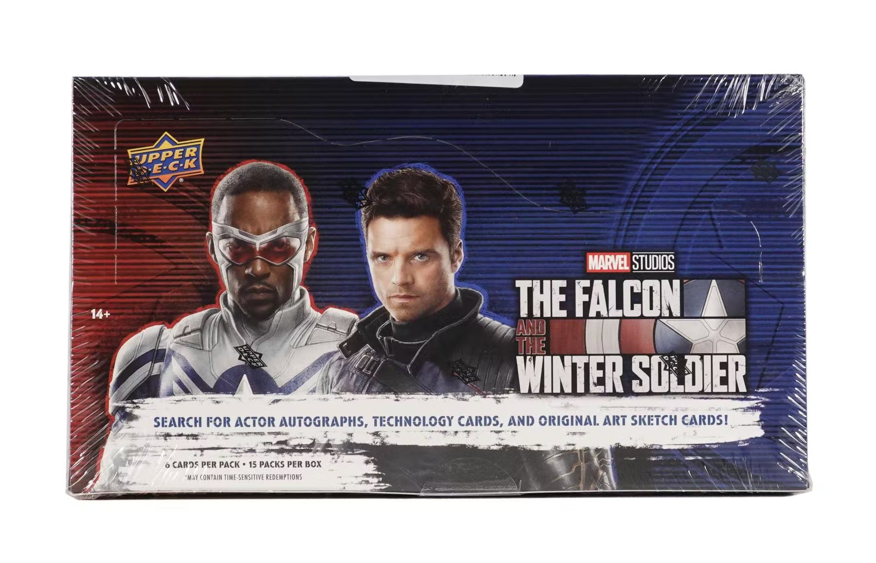 Upper Deck Marvel Studios The Falcon and The Winter Soldier Sealed Hobby Box - Miraj Trading