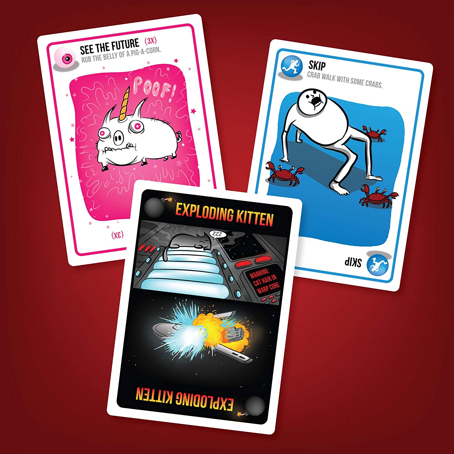 Exploding Kittens Card Game Original Edition - BigBoi Cards