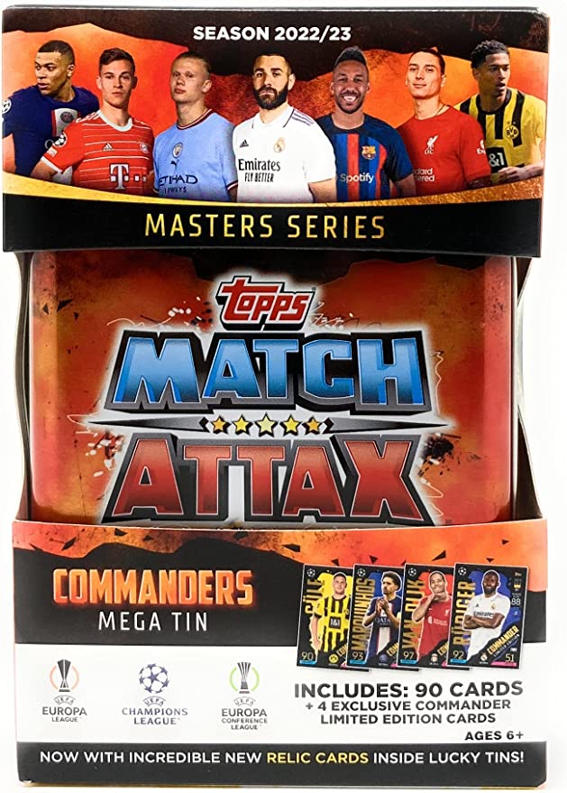 2022-23 Topps UEFA CL Match Attax Mega Tin - Miraj Trading