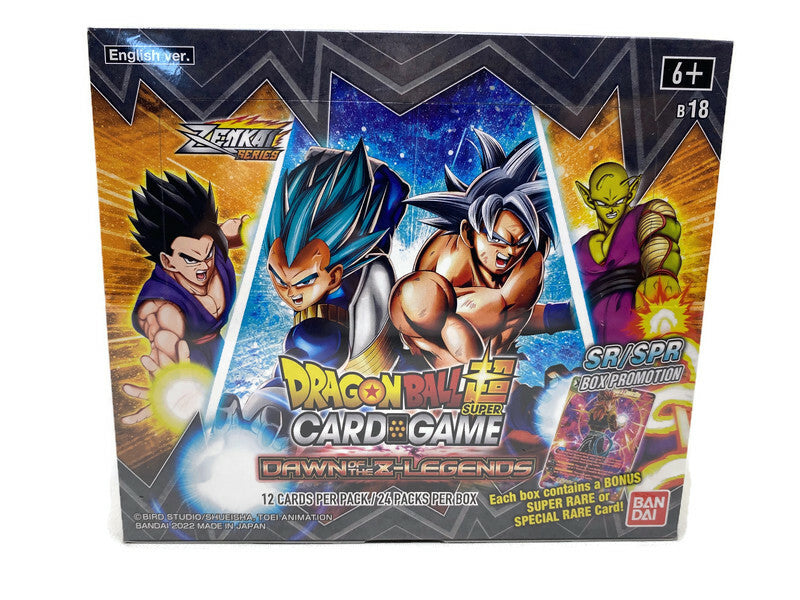 DBS 16 Dragon Ball Super ZL-01 Dawn of the Z Legends Booster Box DBS 16 Dragon Ball Super ZL-01 Dawn of the Z Legends Booster Box
