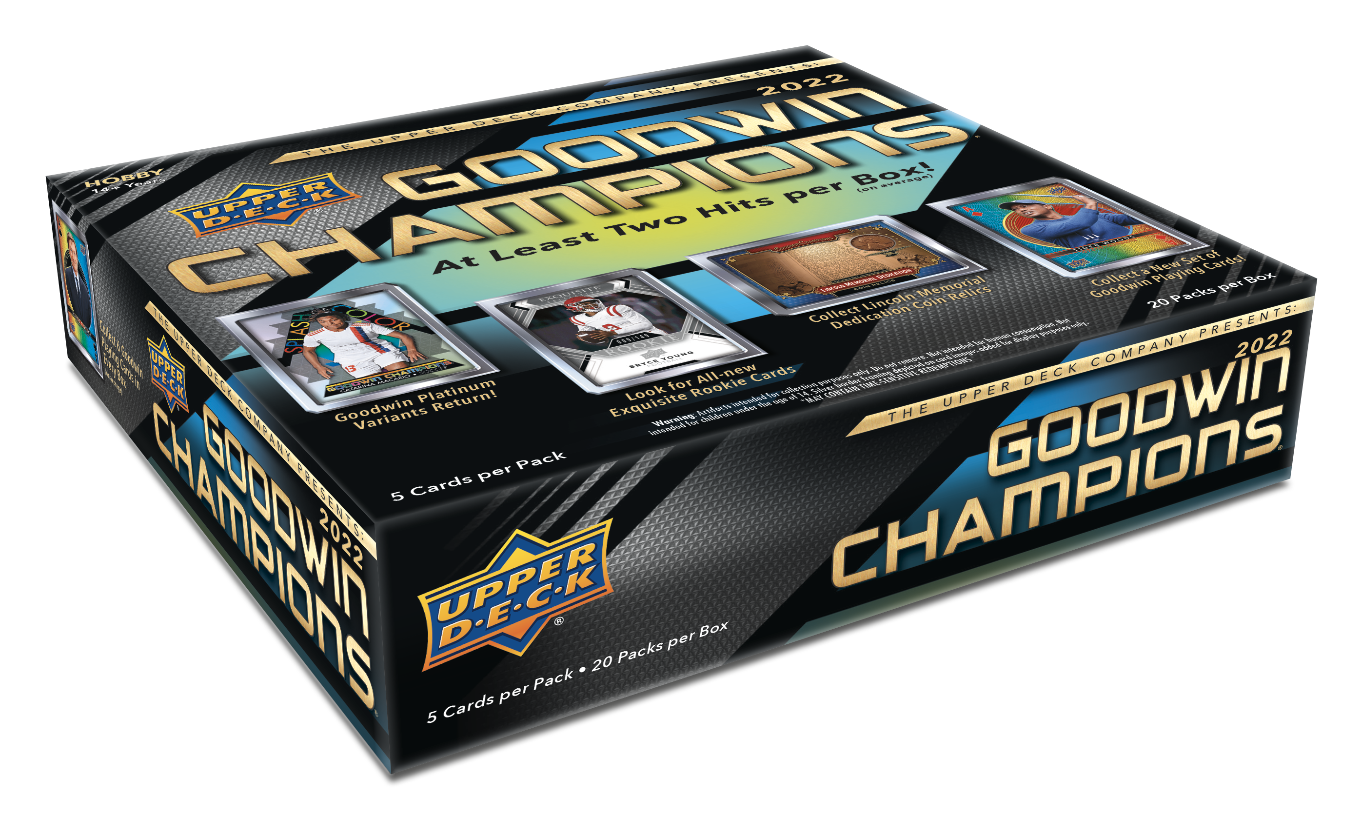 2022 Upper Deck Goodwin Champions Hobby Box (Pre-Order) - Miraj Trading