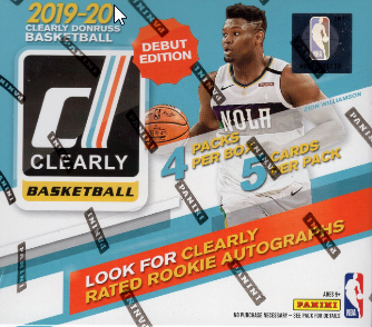 2019-20 Panini Donruss Clearly Basketball Box - BigBoi Cards