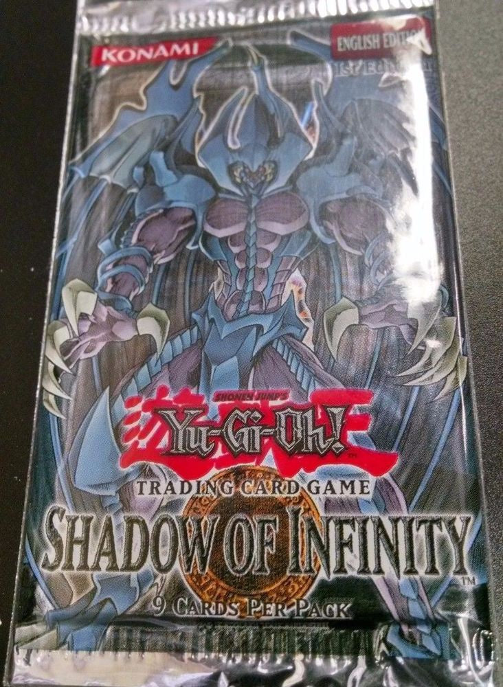 Yugioh Shadow Of Infinity Blister Pack English 1st edition (Lot of 3)
