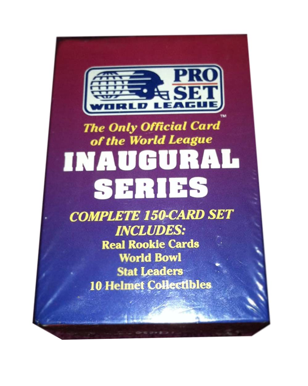 1991 Pro Set World League Inaugural Series Football Box - Miraj Trading
