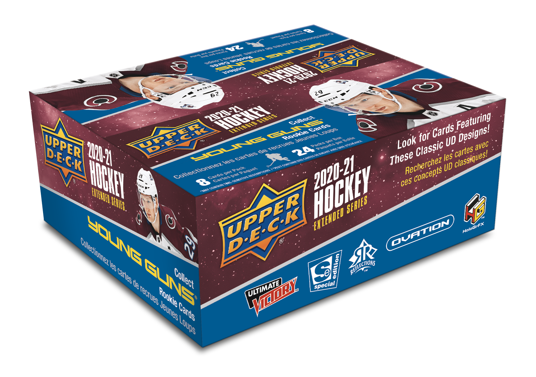 2020-21 Upper Deck Extended Hockey Retail Case (Case of 20 Boxes) (Pre-Order) - Miraj Trading