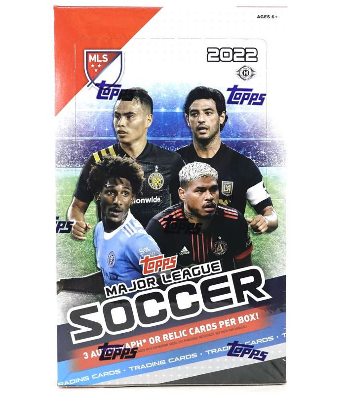 2022 Topps MLS Major League Soccer Hobby Box - Miraj Trading
