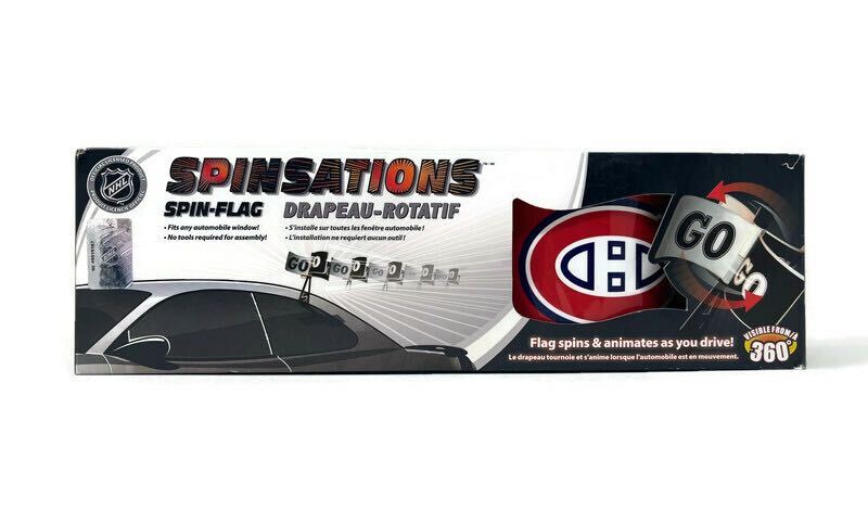 Montreal Canadiens Spinsations Spin Flag - Miraj Trading