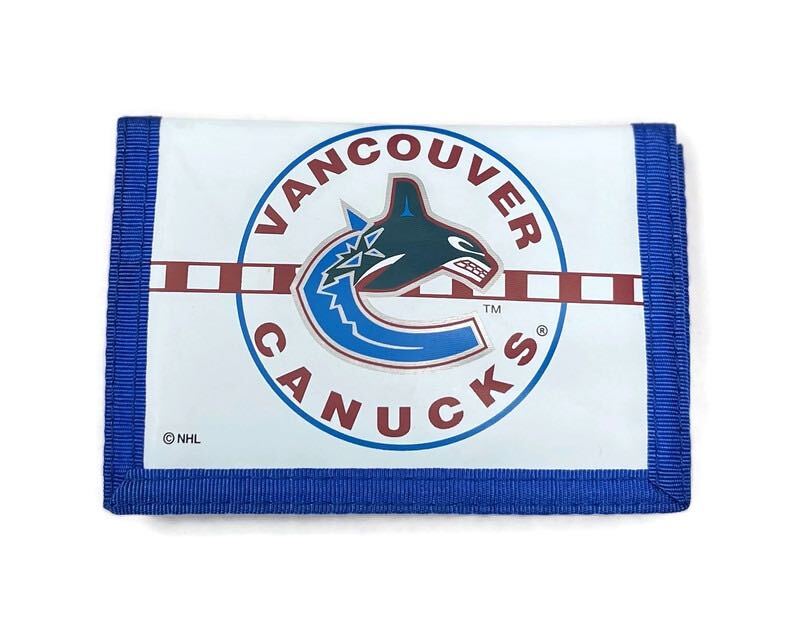 Vancouver Canucks Tri-Fold Wallet & Coin Pocket - Miraj Trading