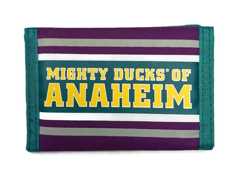 Mighty Ducks of Anaheim Tri-Fold Wallet & Coin Pocket - Miraj Trading