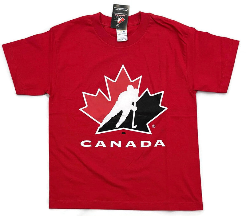 Team Canada Red Logo T-Shirt - Miraj Trading