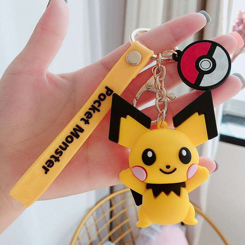 Silicone Pokemon Key Chains - Miraj Trading