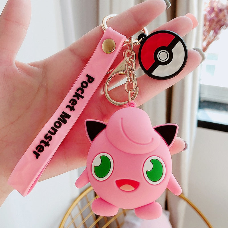 Silicone Pokemon Key Chains - Miraj Trading