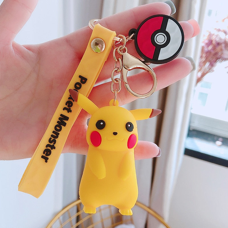 Silicone Pokemon Key Chains - Miraj Trading