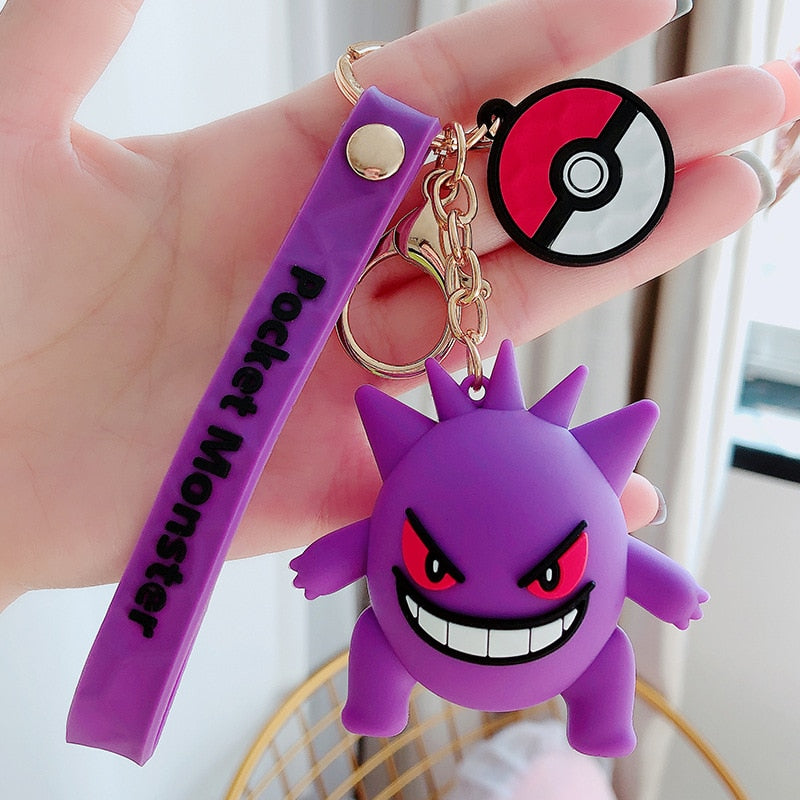 Silicone Pokemon Key Chains - Miraj Trading