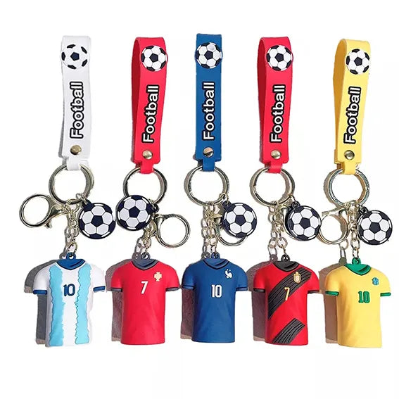 Soccer / European Football Jersey Key Chains - Miraj Trading
