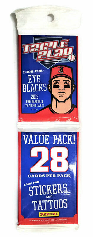 2013 Panini Triple Play Baseball Pack (5 Packs a Lot) - BigBoi Cards