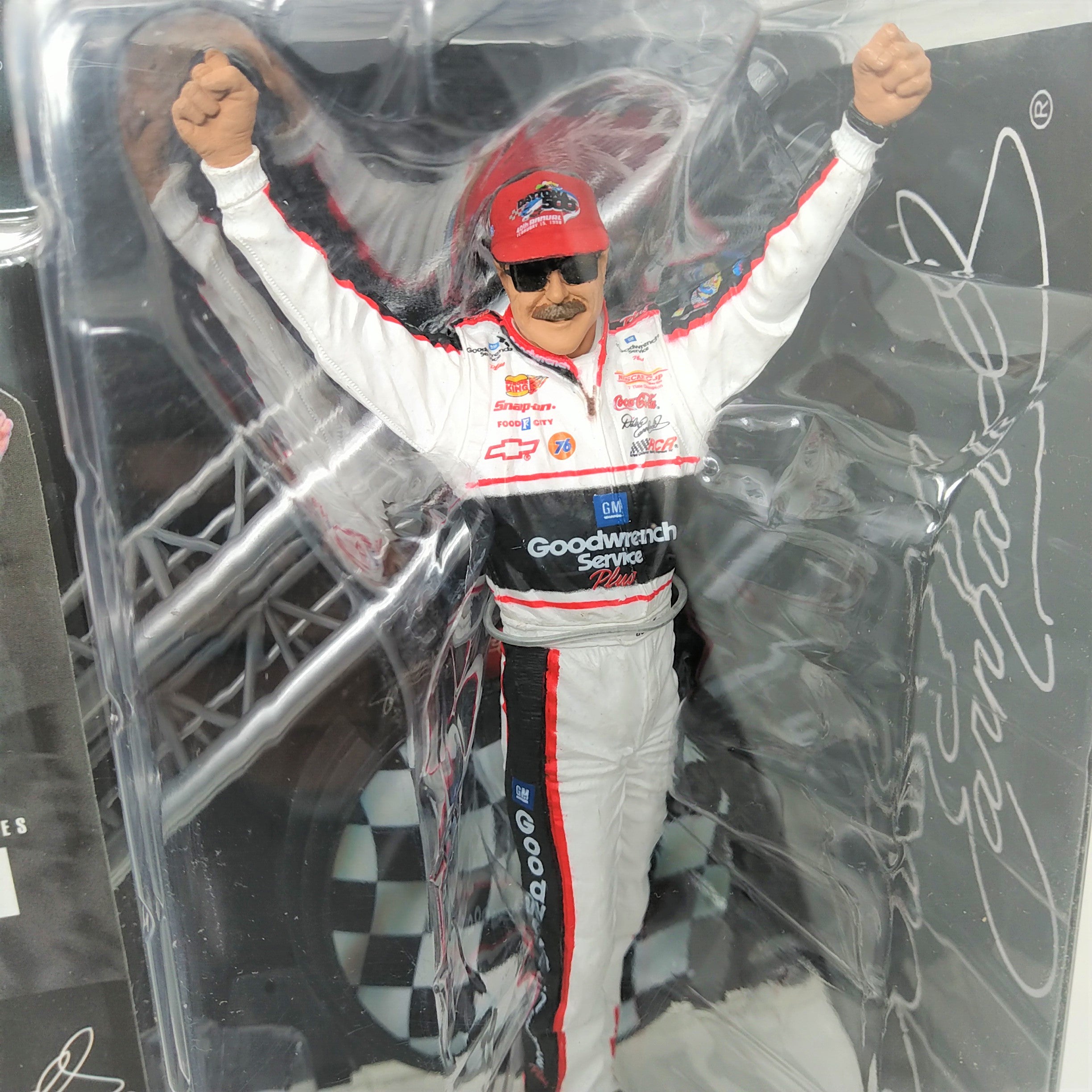 Action McFarlane NASCAR Series 1 Dale Earnhardt Limited Edition Figurine - BigBoi Cards