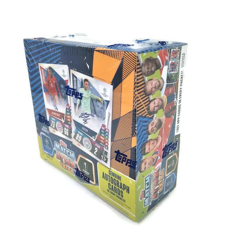 2020-21 Topps Match Attax Extra UEFA Champions & Europa League Soccer Starter Booster Box - Miraj Trading