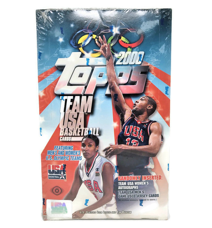 2000 Topps Team USA Basketball Hobby Box - Miraj Trading