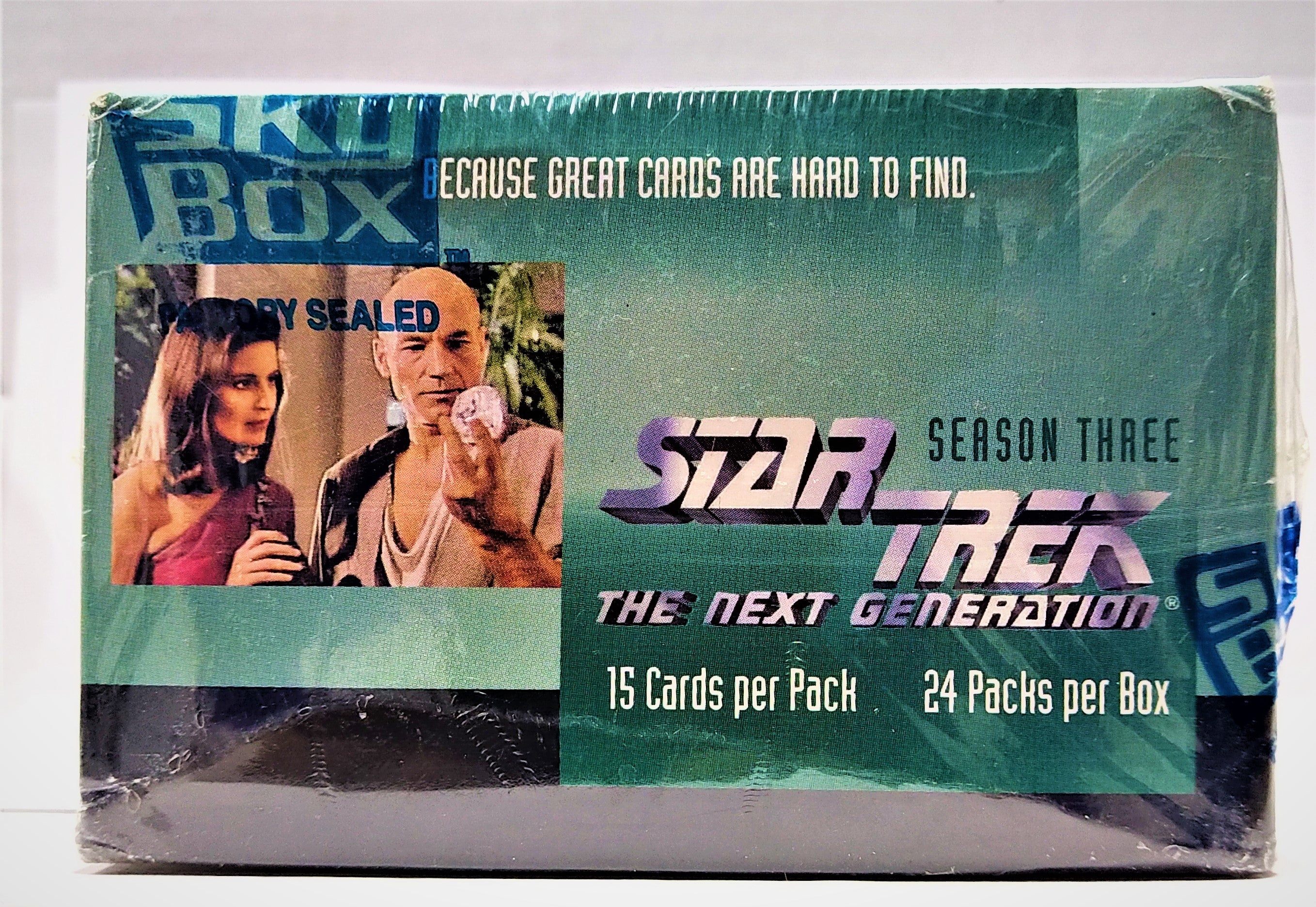 1995 Skybox Star Trek The Next Generation Season Three Box - Miraj Trading