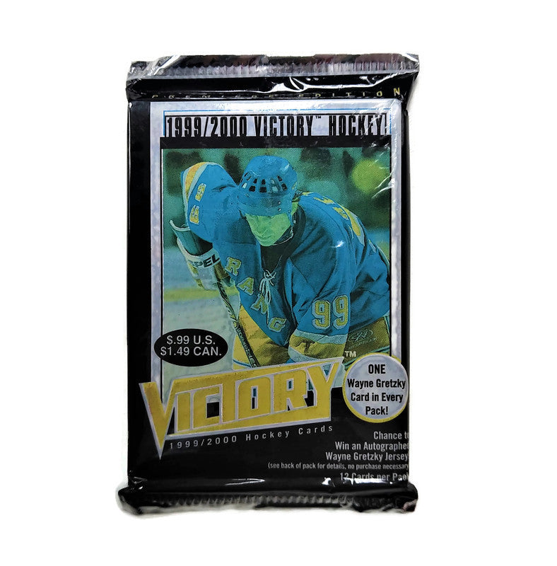 1999-00 Upper Deck Victory Premiere Edition Hockey Pack (Lot Of 15 Packs) - Miraj Trading
