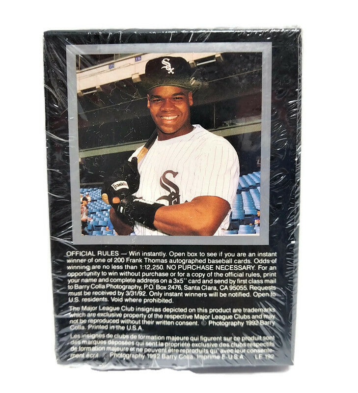 1992 Frank Thomas Baseball Card Set - Miraj Trading