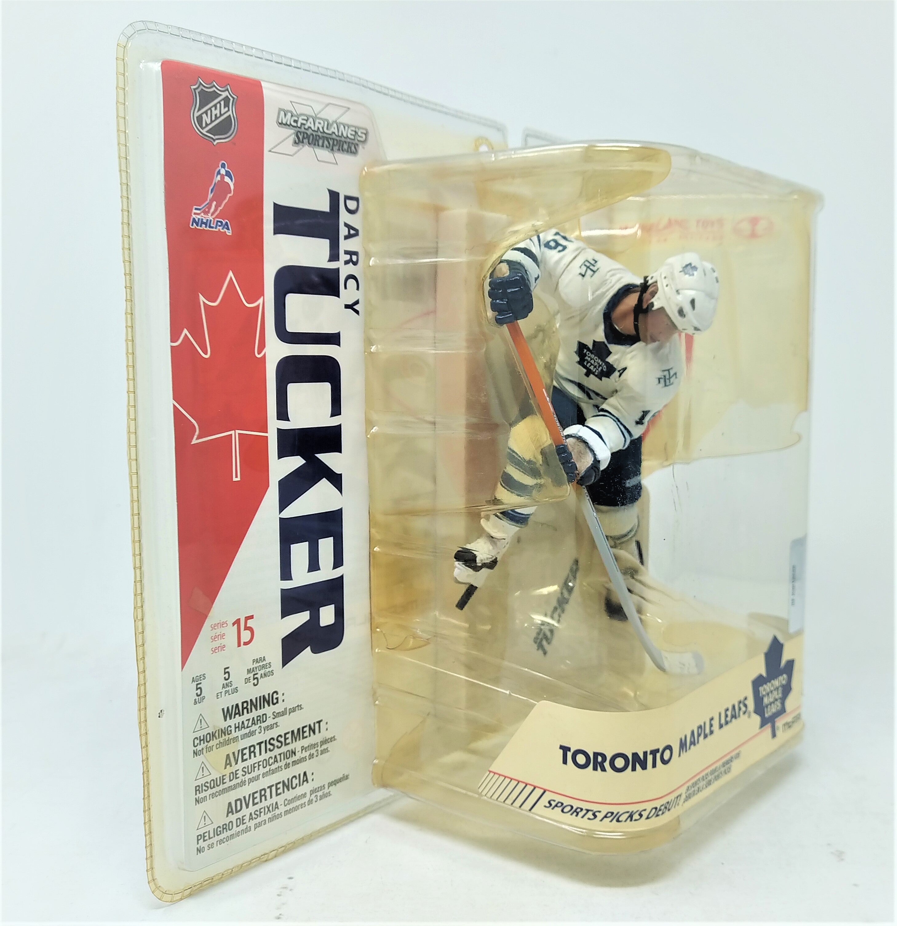 McFarlane Sportpicks Darcy Tucker Toronto Maple Leafs Series 15 6" Player Figurine - Miraj Trading