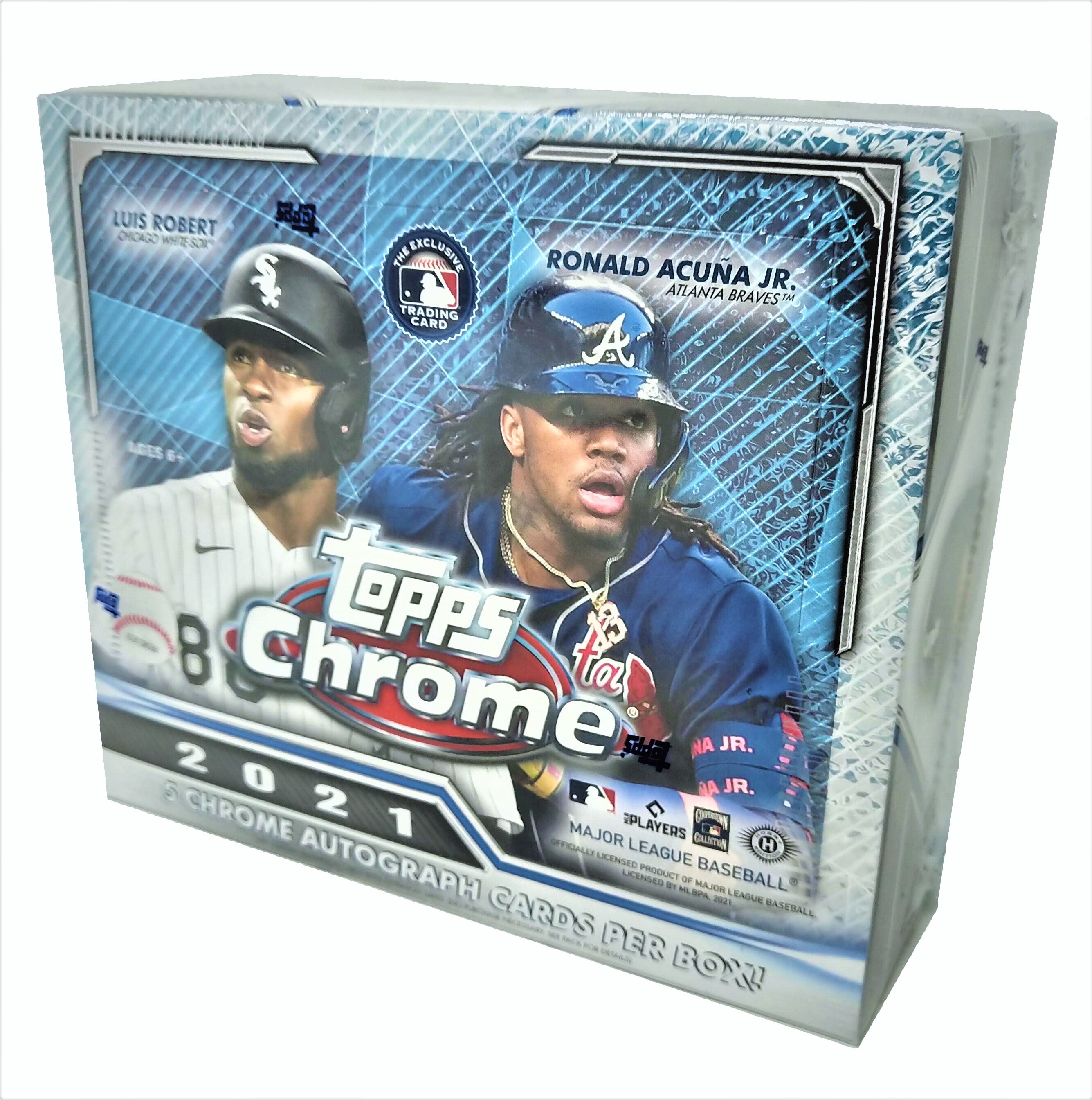 2021 Topps Chrome Baseball Jumbo Box - Miraj Trading