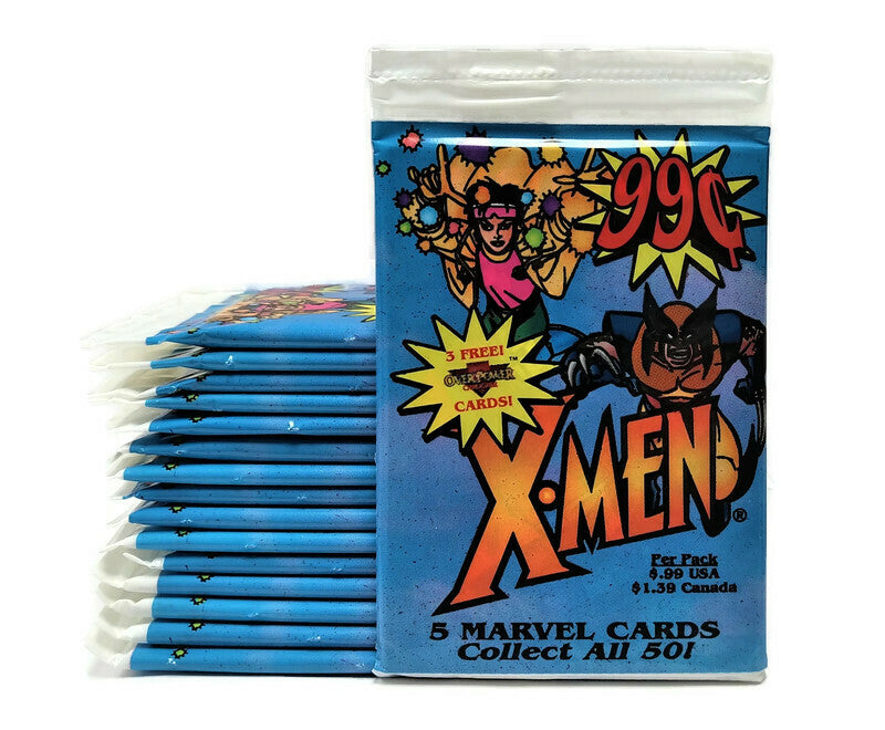 1997 Fleer Skybox Marvel X Men Trading Card Pack (Lot of 16 Packs) - Miraj Trading