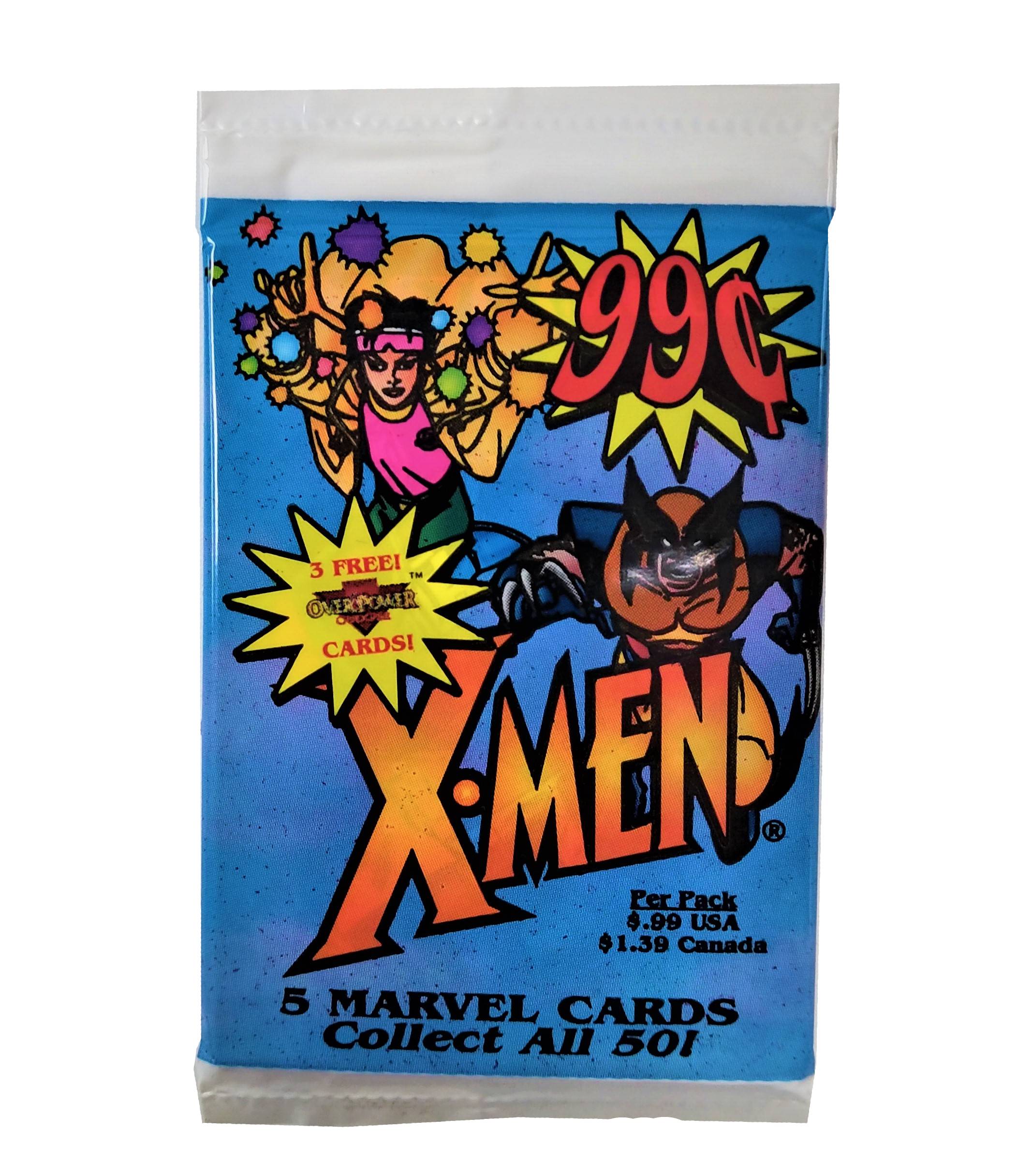 1997 Fleer Skybox Marvel X Men Trading Card Pack (Lot of 16 Packs) - Miraj Trading