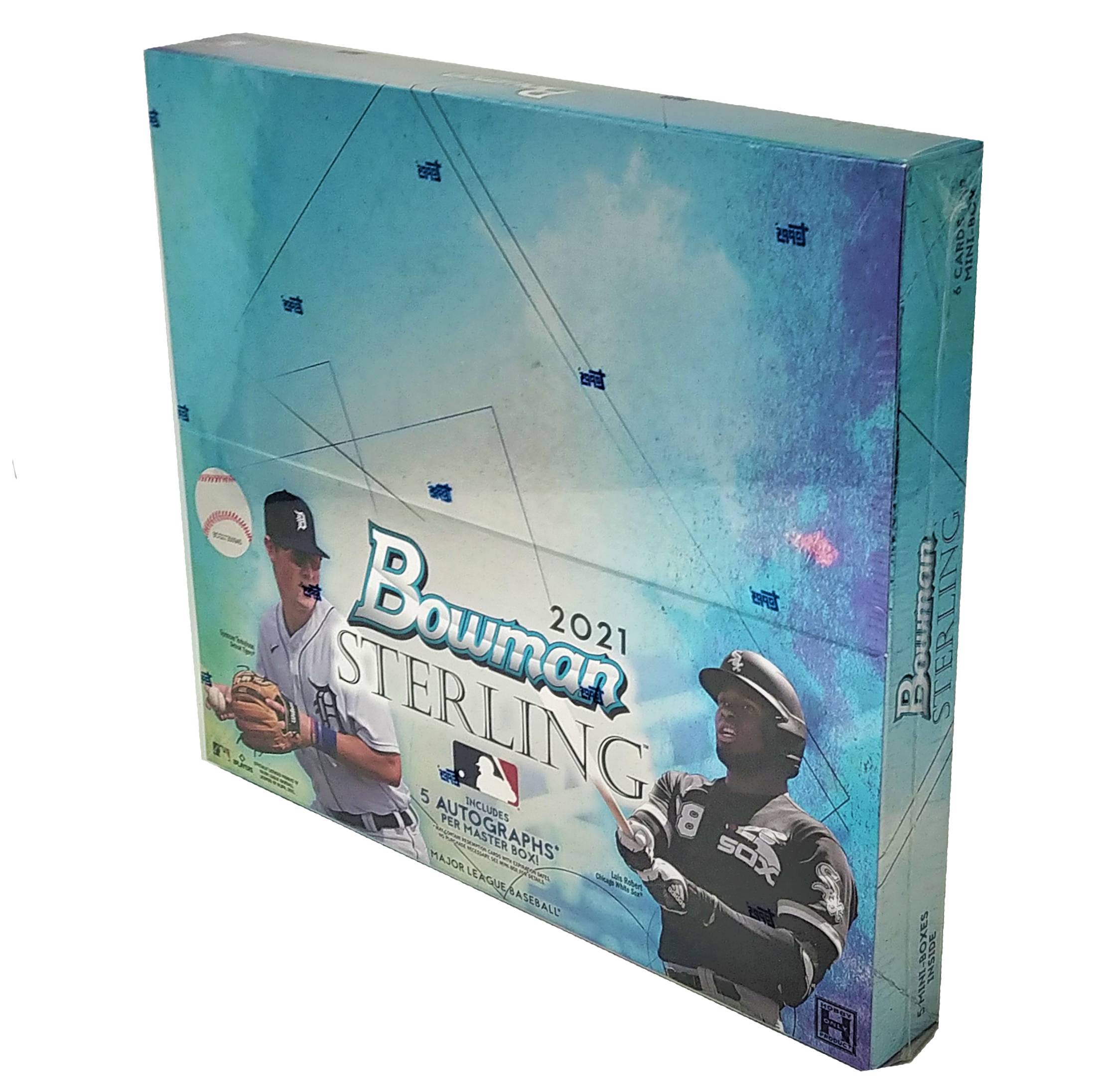 2021 Topps Bowman Sterling Hobby Box - Miraj Trading