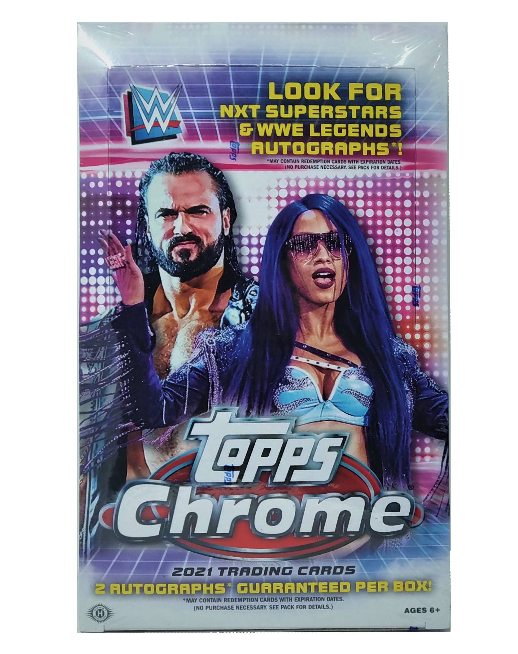2021 Topps WWE Chrome Wrestling Hobby Box - Miraj Trading