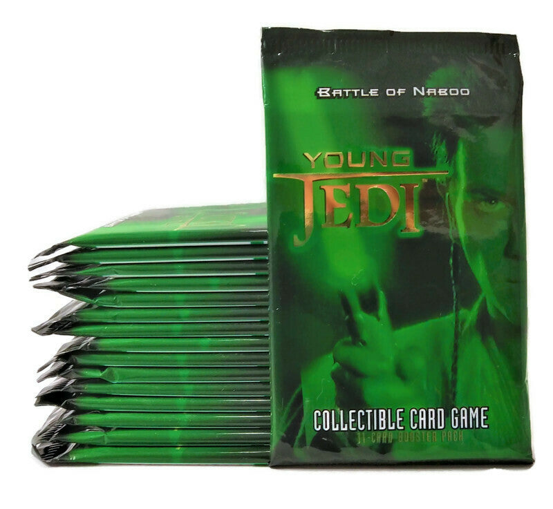 Star Wars Young Jedi Battle Of Naboo Booster Pack (Lot of 16 Packs) - Miraj Trading