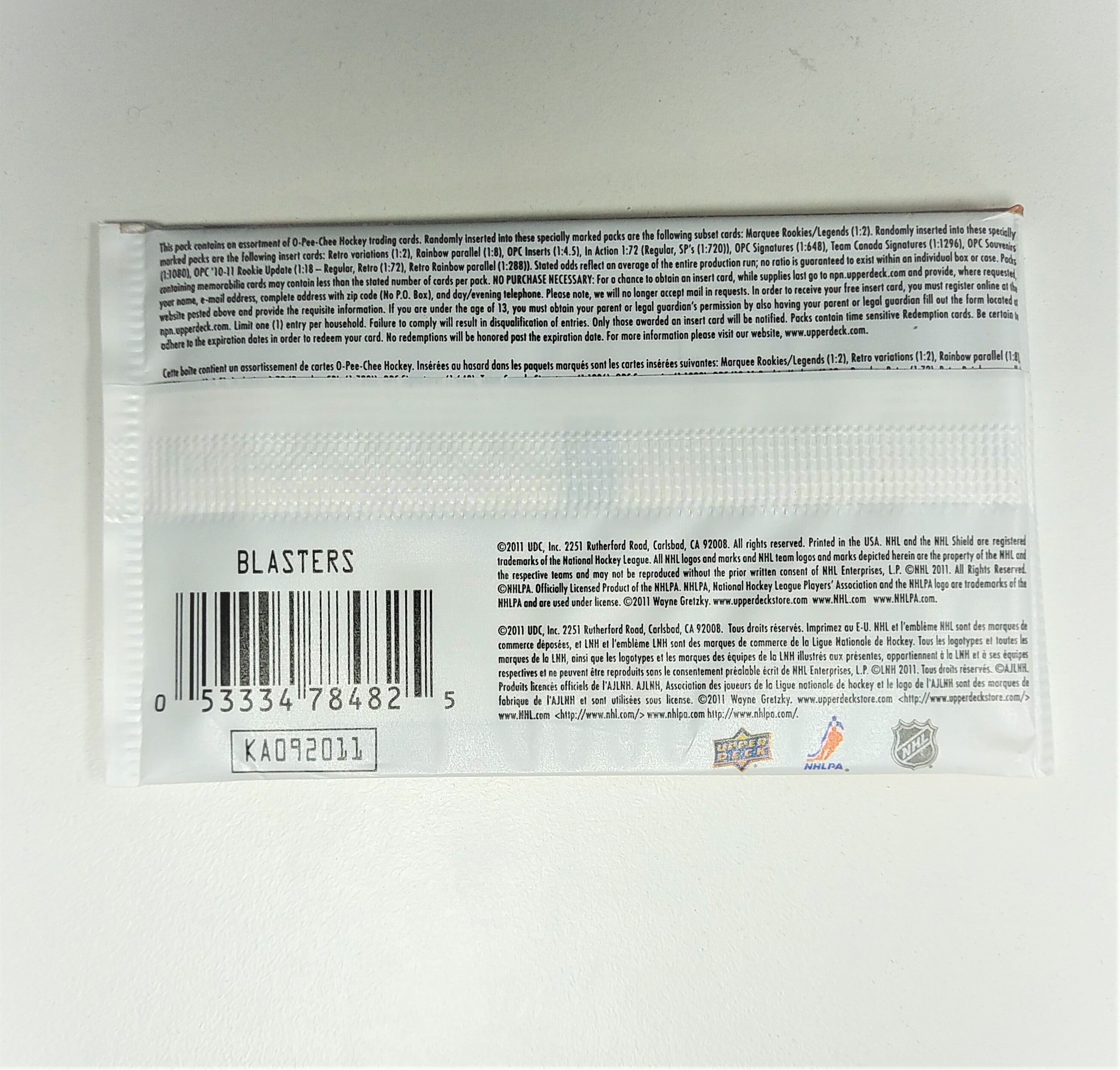 2011-12 O-Pee-Chee Hockey Blaster Pack (Lot of 14 Packs) - Miraj Trading