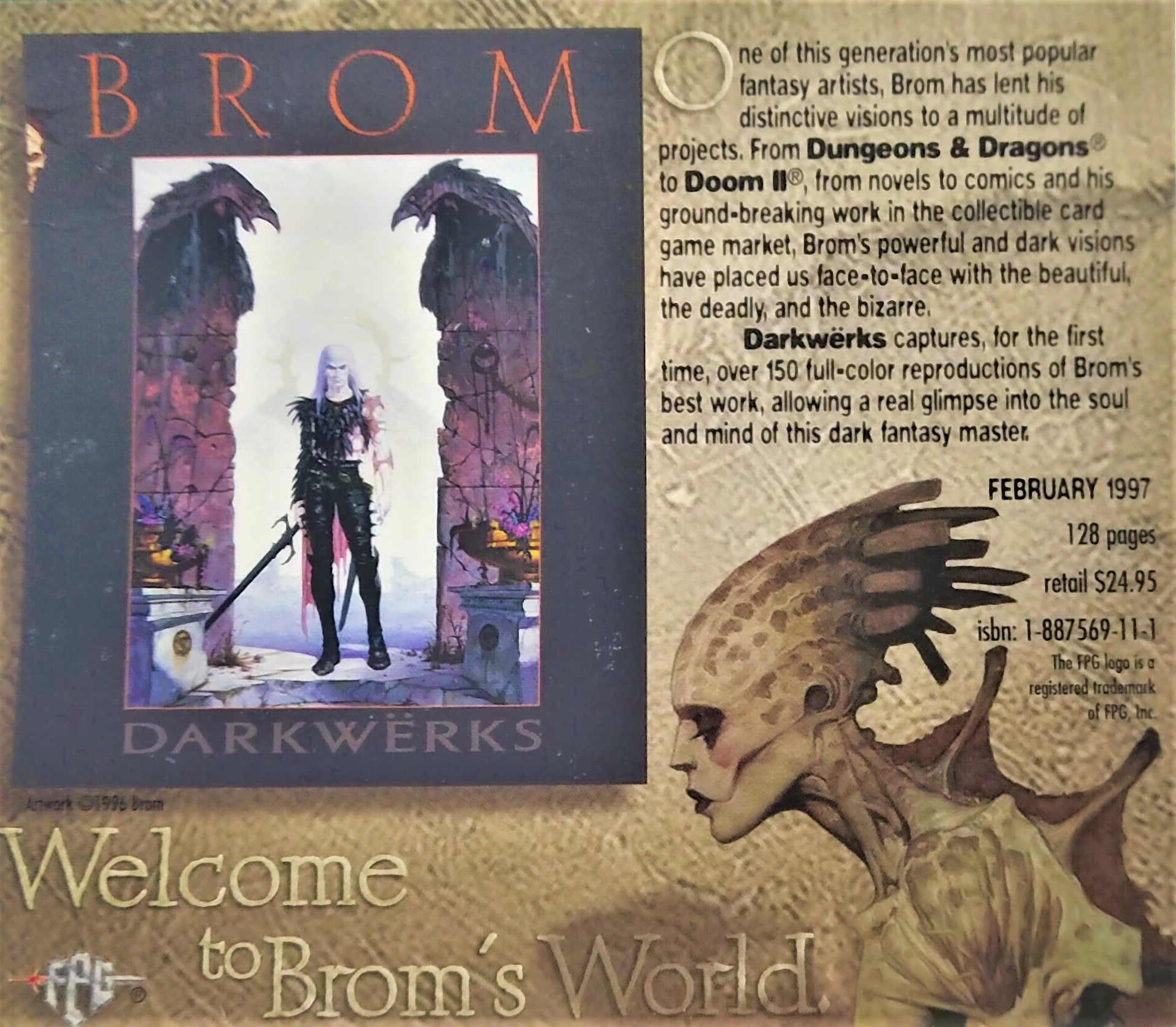 Bernie Wrightson Fantasy Art Stickers Box - Miraj Trading