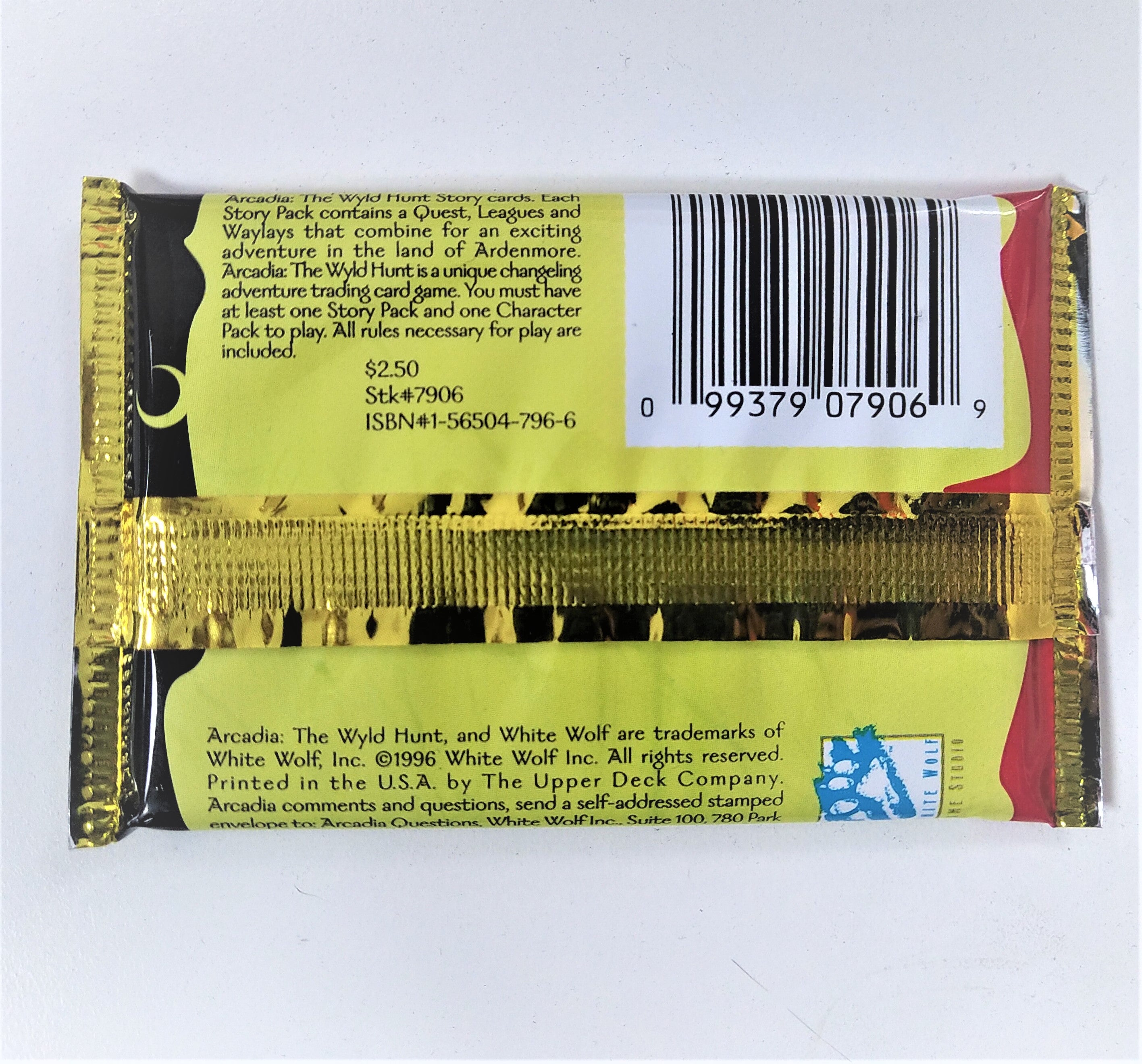 1996 White Wolf Arcadia The Wyld Hunt CCG Pack (Lot of 12 Packs) - Miraj Trading