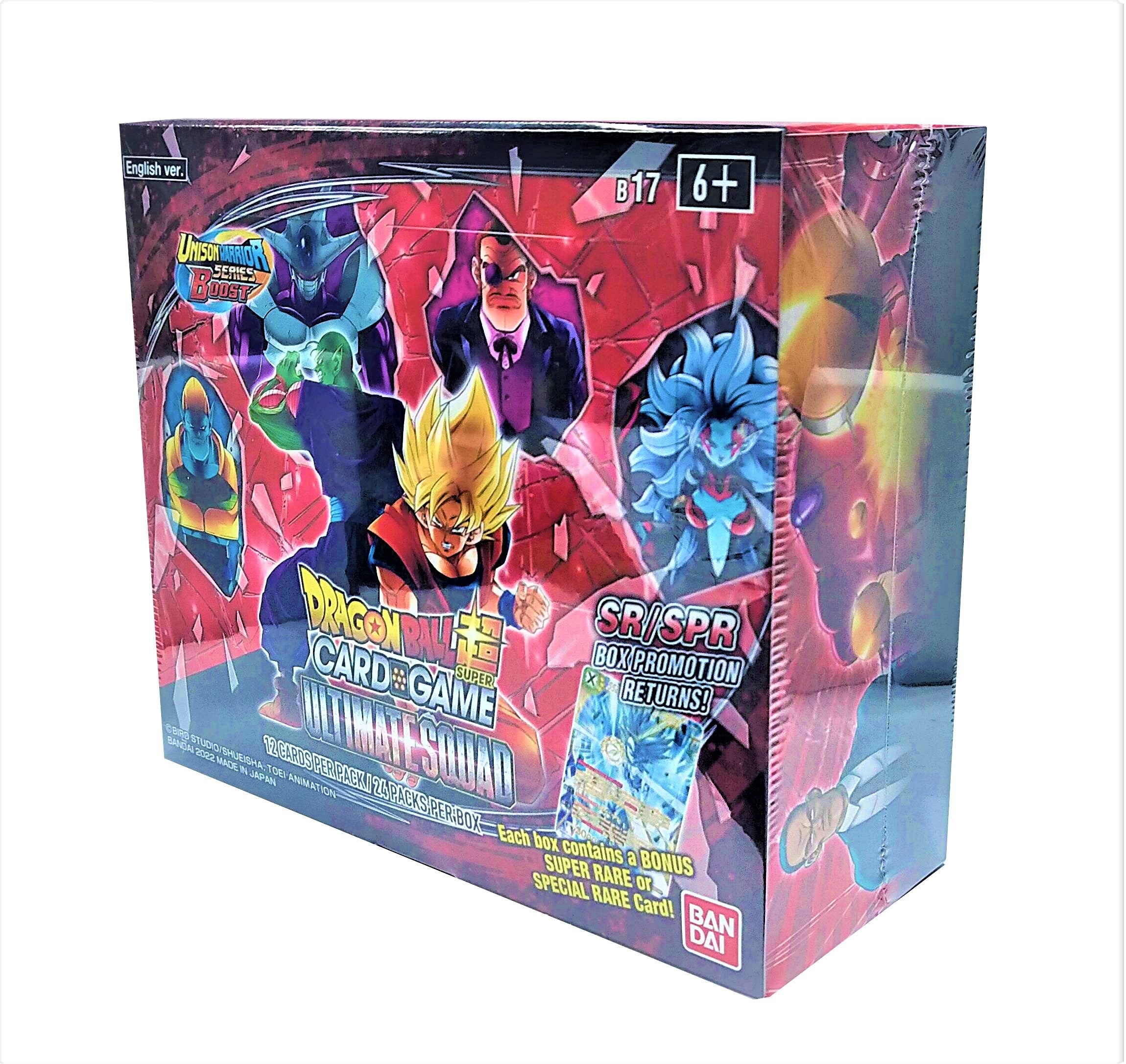 Dragon Ball Super Unison Warriors 8 Ultimate Squad Booster Box - Miraj Trading