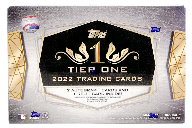 2022 Topps Tier One Baseball Hobby Box