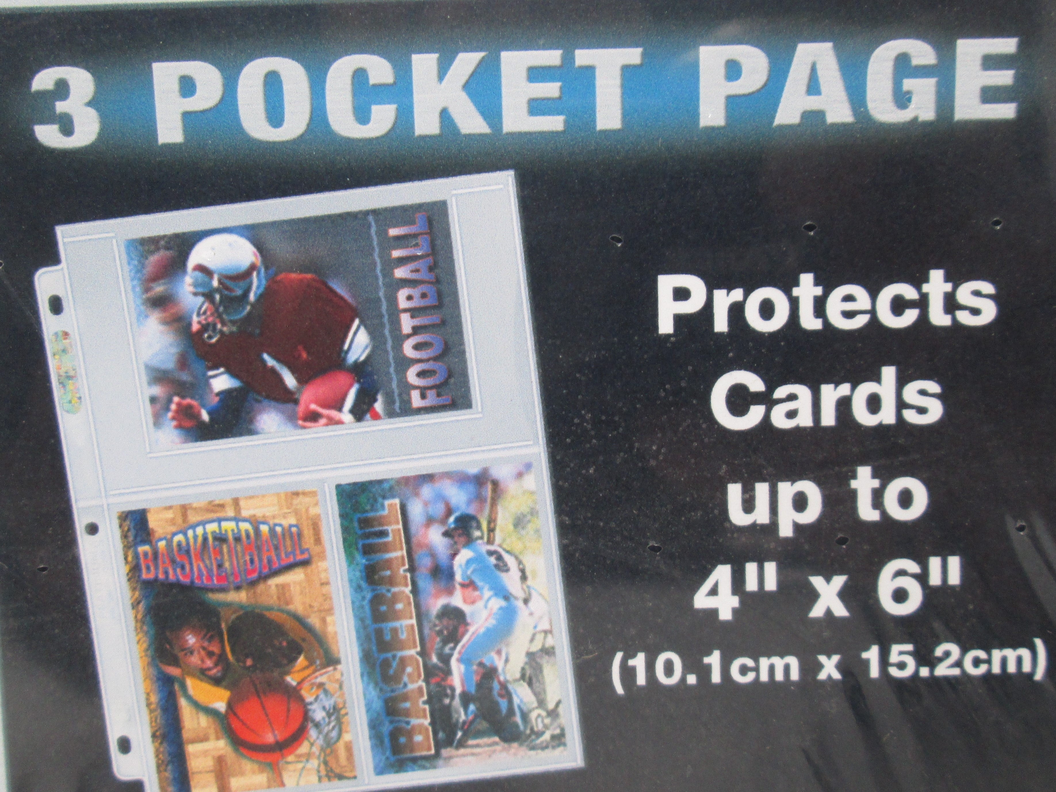 Ultra Pro 3-Pocket Platinum Page with 4" X 6" Pockets - BigBoi Cards
