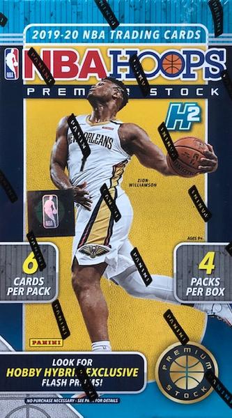 2019-20 Panini Hoop Premium Stock Hobby Hybrid Box - BigBoi Cards