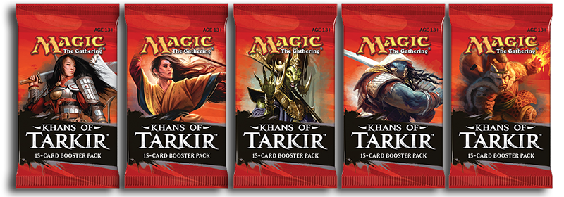 Magic The Gathering Khans of Tarkir Booster Pack Magic The Gathering Khans of Tarkir Booster Pack