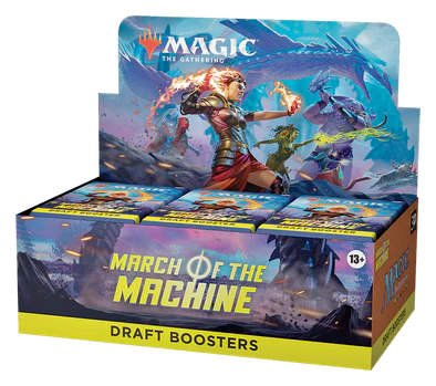 Magic March of The Machine Draft Booster Box (Pre-Order) - Miraj Trading