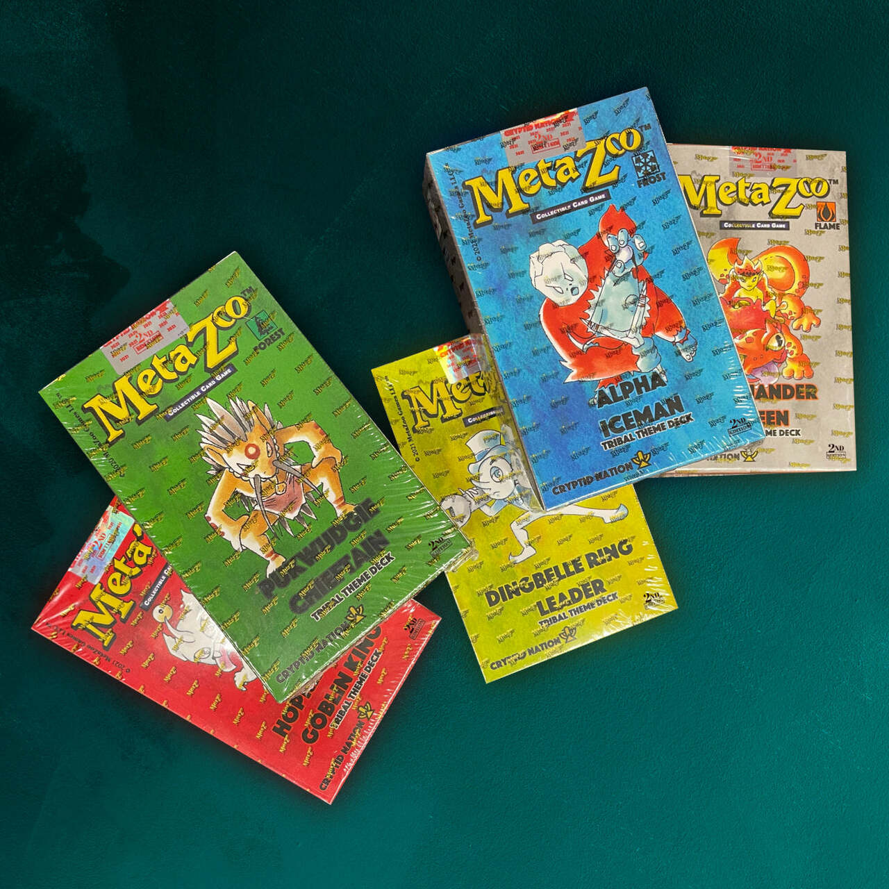 MetaZoo Cryptid Nation Second Edition Theme Deck (Set of 5) - Miraj Trading