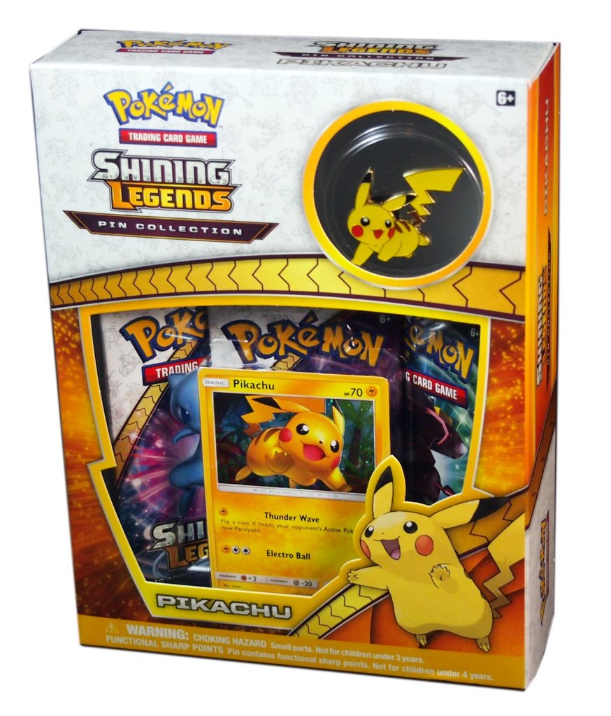 Pokmon TCG: Shining Legends Pin Collection Box Pokmon TCG: Shining Legends Pin Collection Box