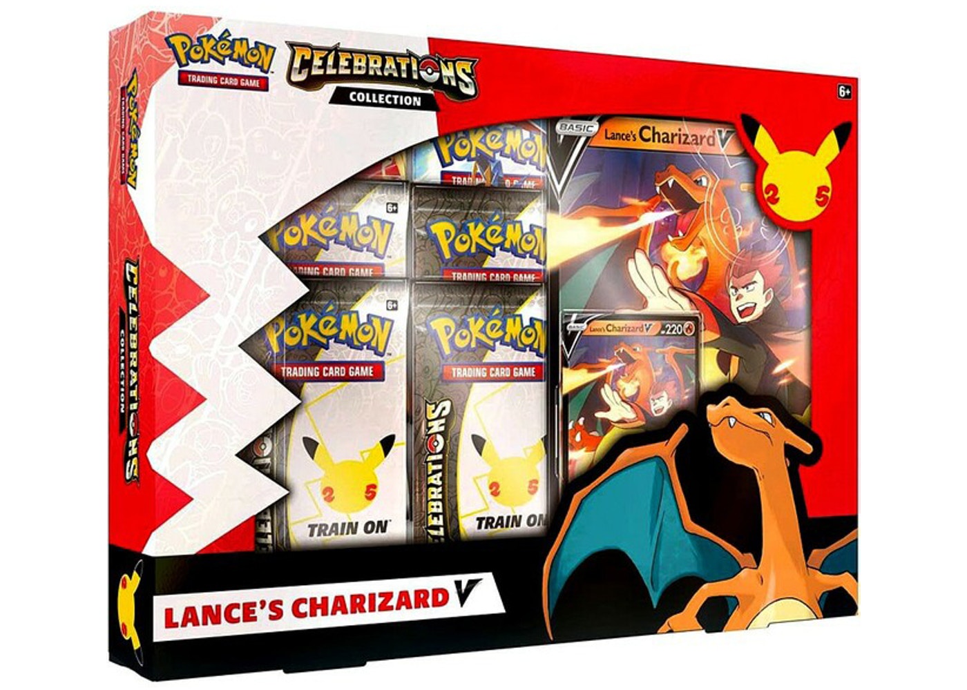 Pokemon Celebrations Collection Lance's Charizard & Dark Sylveon V Box (Set of 2) - Miraj Trading