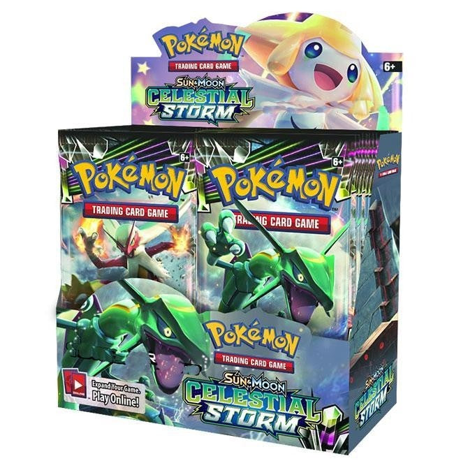 Pokémon TCG: Sun & Moon Celestial Storm Booster Case (Boxes of 6) - BigBoi Cards