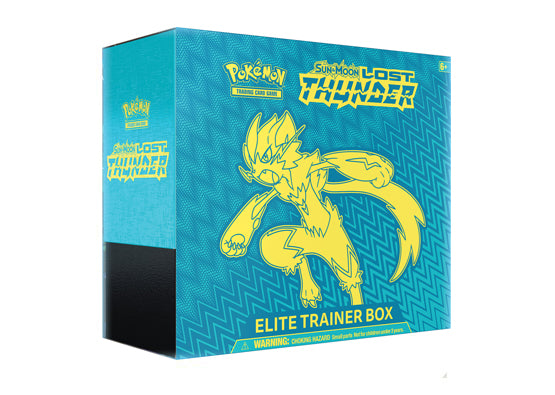 lost thunder pokémon trading card game Pokémon TCG: Sun & Moon Lost Thunder Elite Trainer Box