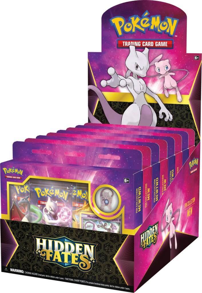 pokemon trading card game mewtwo box Pokémon TCG: Hidden Fates Pin Collection Mewtwo Box