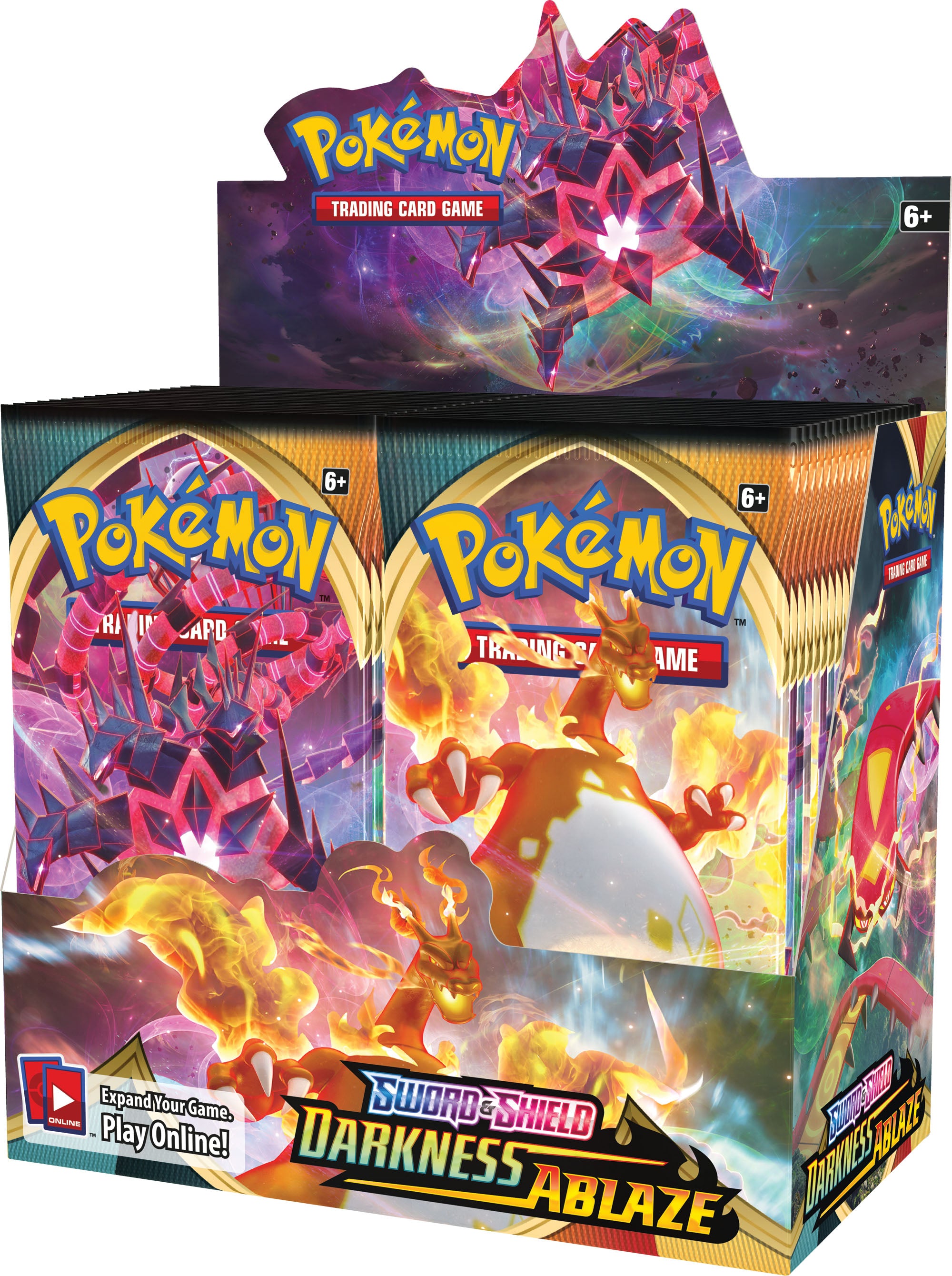 Pokemon Sword & Shield: Darkness Ablaze Booster Case (Boxes of 6) - BigBoi Cards