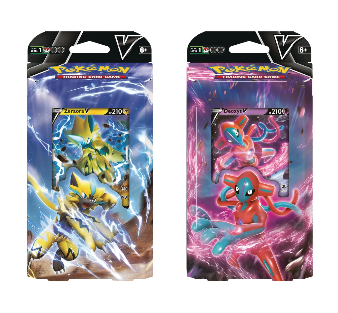 Pokemon Battle Decks (Deoxys V VS Zeraora V) (Pre-Order) - Miraj Trading